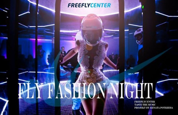 Fashion night w tunelu aerodynamicznym w Lesznie